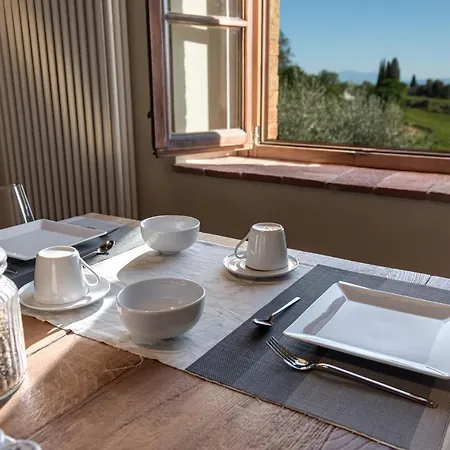 B&B Chianti Design Infinity Pool Shared 피안넬라