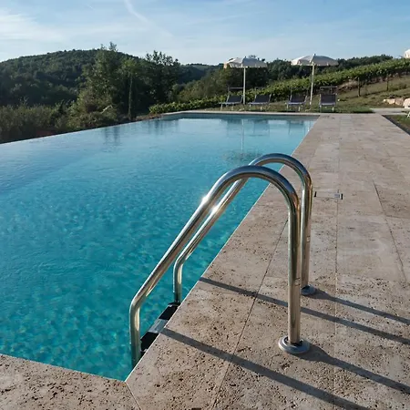 Chianti Design Infinity Pool Shared B&B